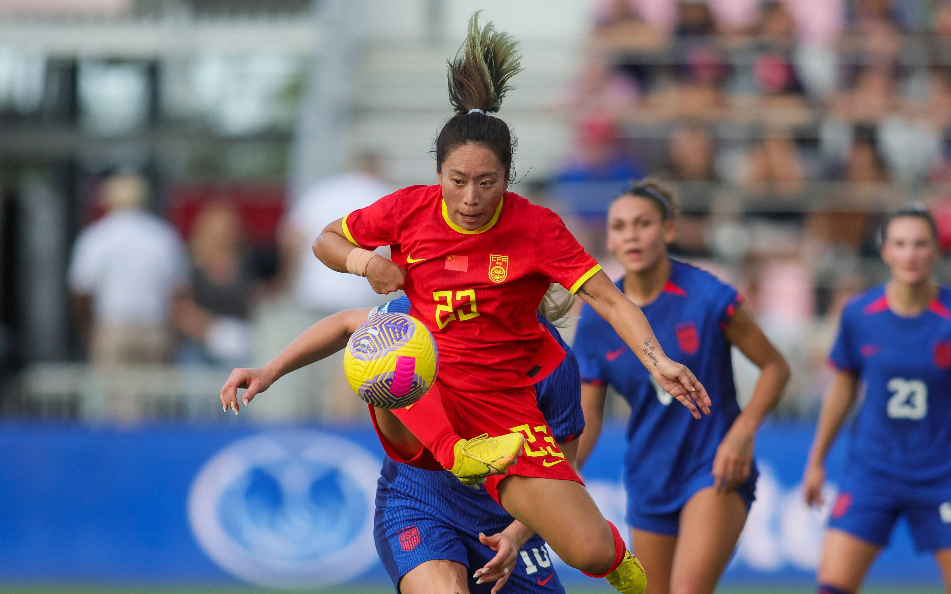 女足国家队备战决赛，训练强度明显增加