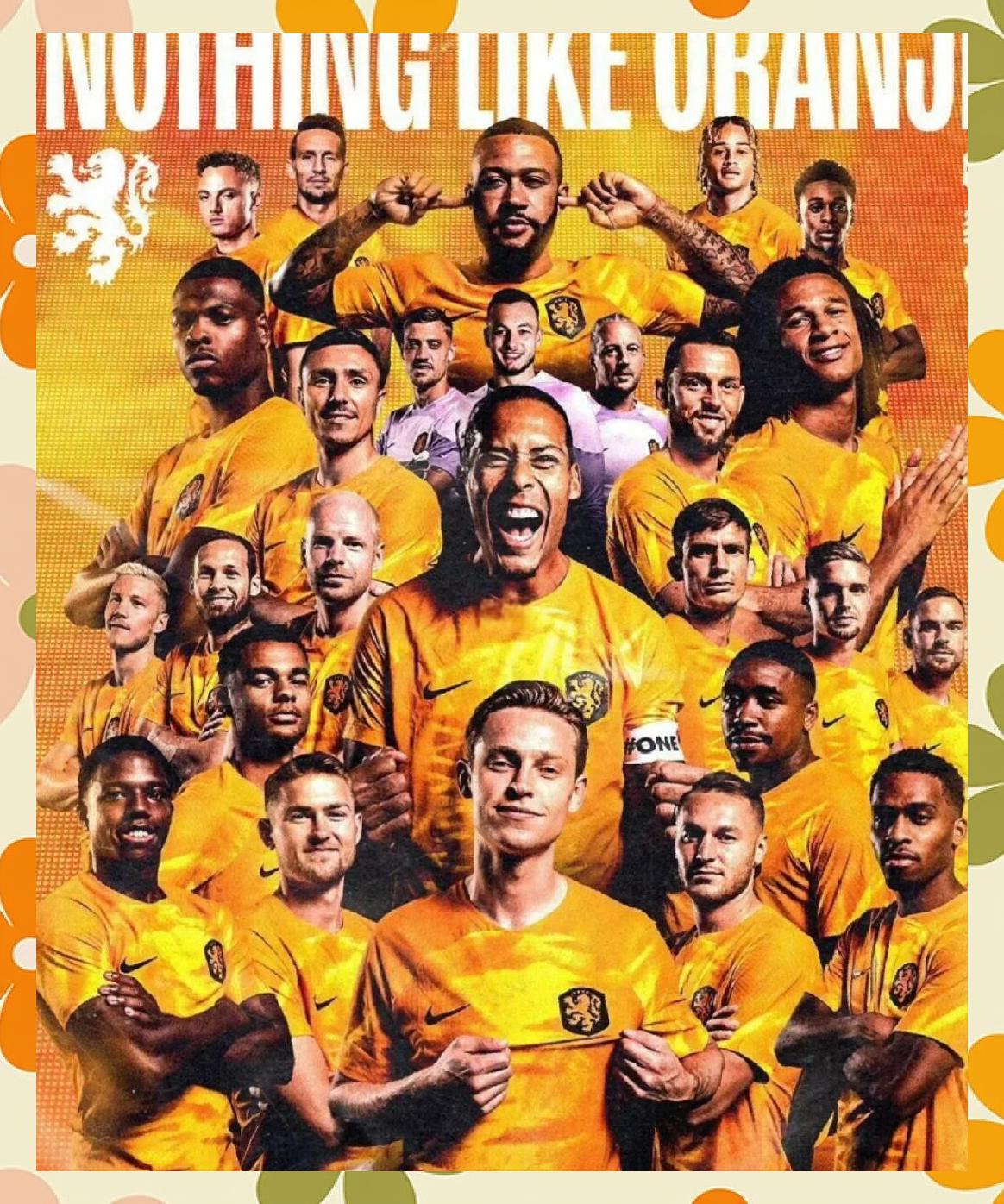 荷兰大军跃上赛场，决战奖牌之争